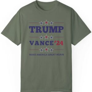 Trump Vance 2024 | Election Shirt | Comfort Colors | Trump Shirt | Trump 2024 Election | Vance VP Shirt | President Trump | Teflon Don