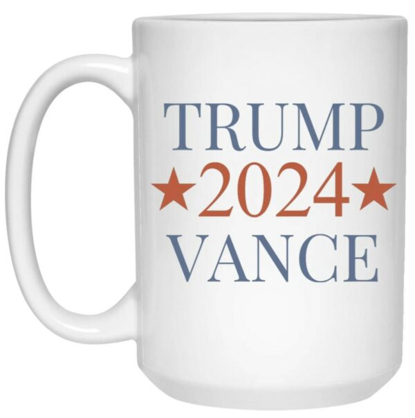 2024 Trump Vance Mug, Political Campaign Mug, Election Support Mug, Patriotic Trump Mug, Pro-Vance Trump Coffee Cup, Election 2024 Mug1