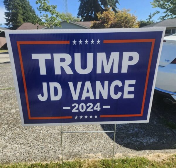 2024 VP Presidential Sign Trump JD Vance 2024S