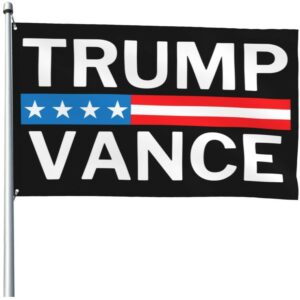 Trump-Vance 2024 Flag Donald Trump 2024 President J D-Vance Ake Save American Back Garden Flag House Flags Outdoor Yard Flag Home Sign