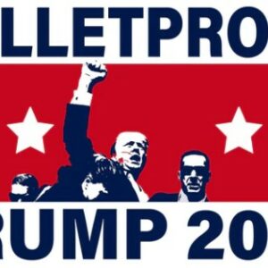 Bulletproof Trump 2024 Flag