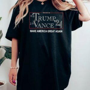 DJ Trump Shirt, JD Vance Tee, Trump 2024 Tee, Make America Great Tee, Vance Supporter Tee, Republican Tee, They Missed Shirt, Patriotic Tee