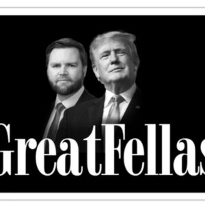 Donald Trump Great Fellas Trump2024 JD Vance MAGA Sticker for Patriots