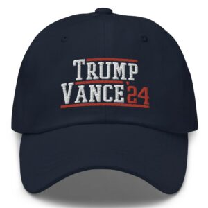 Donald Trump JD Vance 2024 Dad Hat