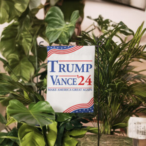 Donald Trump & JD Vance 2024 Garden Flag, Trump 2024 Flag us