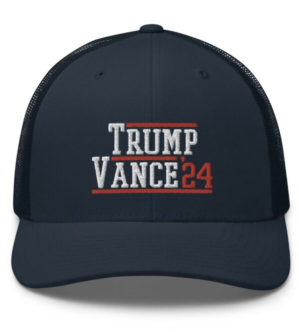 Donald Trump JD Vance 2024 Snapback Trucker Hat