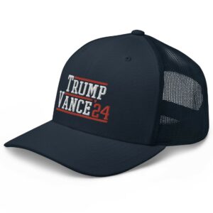 Donald Trump JD Vance 2024 Snapback Trucker Hats