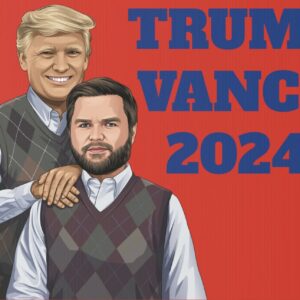 Donald Trump x JD Vance 2024 President Vince President Biden Yard Signs