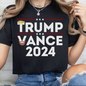 Funny President Trump Vance 2024 Election Campaign T-Shirt, Republican Voter Tee, Donald Trump Rally Unisex Shirt, MAGA Patriotic Apparel2