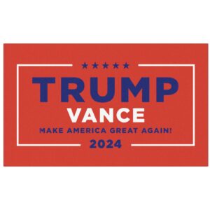 Hulk Hogan Trump Vance Red Car Magnets