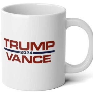 Jumbo Trump Vance Coffee Mug Fuel Your Republican Spirit with Every Sip