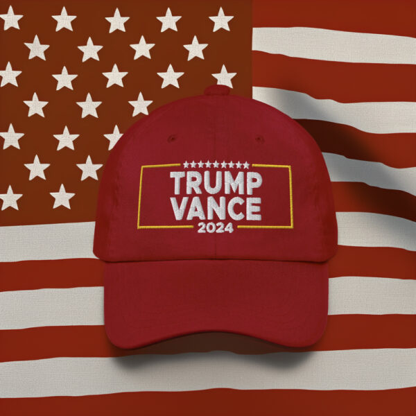 Official Trump Vance 2024 Hats (Embroidered)