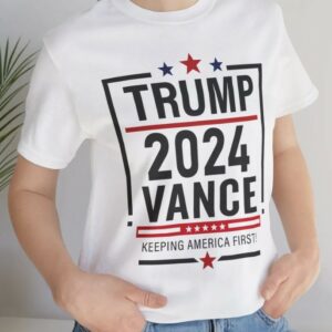 RNC Pick Trump VP Pick Vance 2024 Shirt Bella Canvas 3001 Unisex T-Shirt Vote Trump, J.D. Vance VP Trump, Pro Trump Campaign Shirt, rnc vp