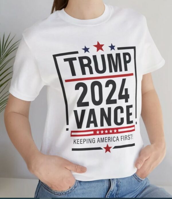 RNC Pick Trump VP Pick Vance 2024 Shirt Bella Canvas 3001 Unisex T-Shirt Vote Trump, J.D. Vance VP Trump, Pro Trump Campaign Shirt, rnc vp