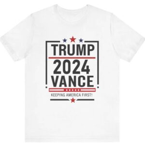 RNC Pick Trump VP Pick Vance 2024 Shirt Bella Canvas 3001 Unisex T-Shirt Vote Trump, J.D. Vance VP Trump, Pro Trump Campaign Shirt, rnc vp1