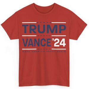 Support Trump and Vance with Official Campaign Shirt