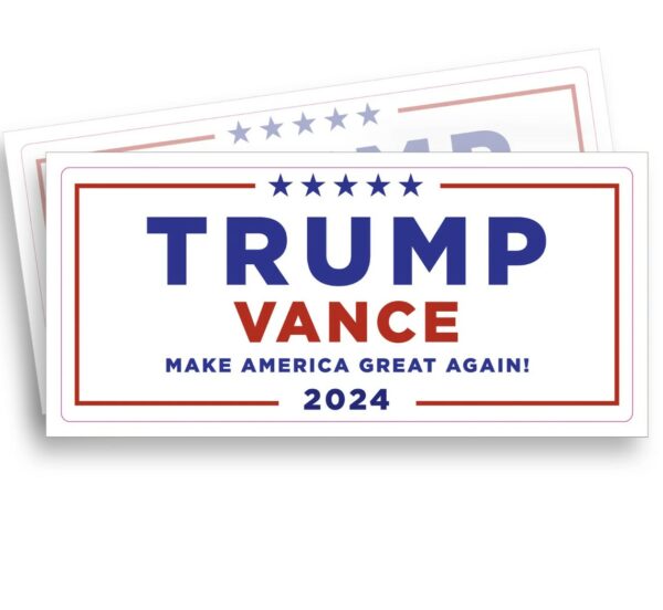 TRUMP VANCE 2024 Bumper Sticker