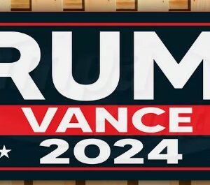 TRUMP VANCE 2024 MAGA FJB Banner Flag Sign Vinyl20