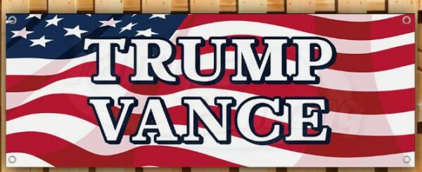 TRUMP VANCE 2024 MAGA FJB Banner Flag Sign Vinyl38