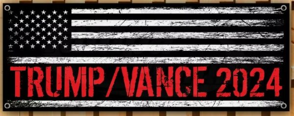 TRUMP VANCE 2024 MAGA FJB Banner Flag Sign Vinyl4