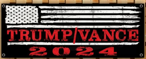 TRUMP VANCE 2024 MAGA FJB Banner Flag Sign Vinyl42