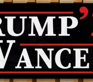 TRUMP VANCE 2024 MAGA FJB Banner Flag Sign Vinyl5