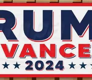 TRUMP VANCE 2024 MAGA FJB Banner Flag Sign Vinyl7