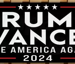 TRUMP VANCE 2024 SAVE AMERICA AGAIN FJB Banner Flag Sign Vinyl