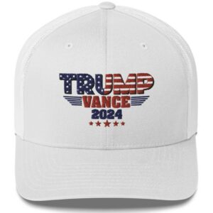 TRUMP VANCE 2024 Show Your MAGA Pride with Our Patriotic Trucker Hat