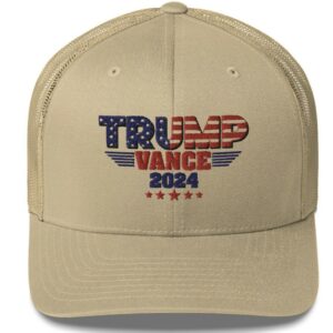 TRUMP VANCE 2024 Show Your MAGA Pride with Our Patriotic Trucker Hat Cap