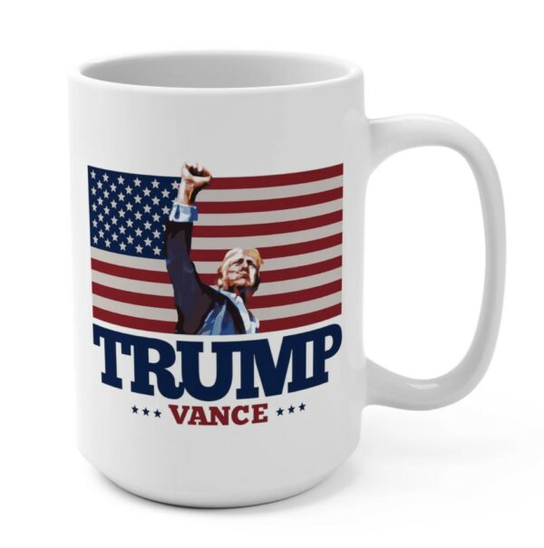 TRUMP VANCE Fist Pump Mug