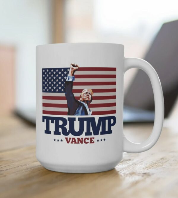 TRUMP VANCE Fist Pump Mugs