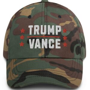 TRUMP VANCE hat, Trump running mate hat us