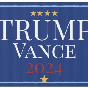 TRUMP Vance 2024 Plastic Yard Signs