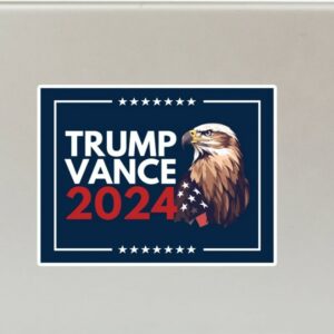 Trump 2024 Decal, Trump Vance Sticker, MAGA Car Decal, Republican Decal, Political, Trump Support