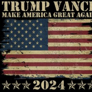 Trump 2024 Election Flag Show Your Support for Trump and Vance Flag