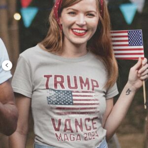 Trump 2024 Election Rally Shirt American Flag Trump Train Inauguration Day