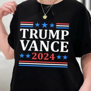 Trump 2024 Shirt Trump Vance 24 Trump 2024 Election JD Vance Shirt MAGA Trump 2024 Merchandise Trump Never Surrender Donald Trump TShirt