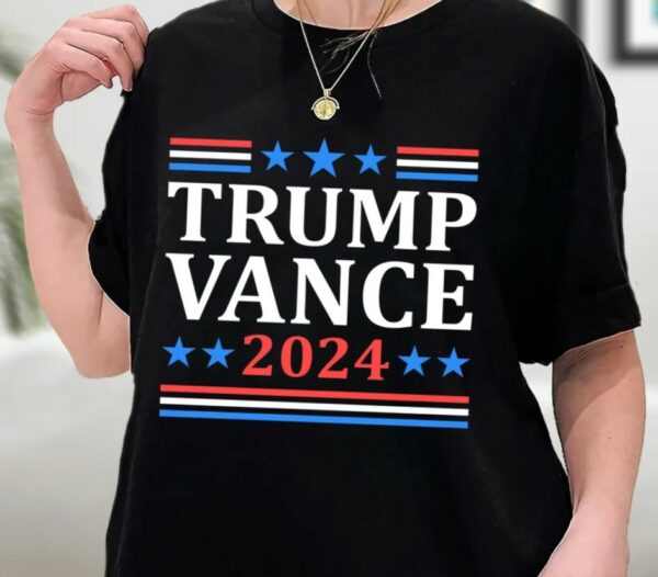 Trump 2024 Shirt Trump Vance 24 Trump 2024 Election JD Vance Shirt MAGA Trump 2024 Merchandise Trump Never Surrender Donald Trump TShirt