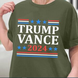 Trump 2024 Shirt Trump Vance 24 Trump 2024 Election JD Vance Shirt MAGA Trump 2024 Merchandise Trump Never Surrender Donald Trump TShirt1