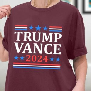 Trump 2024 Shirt Trump Vance 24 Trump 2024 Election JD Vance Shirt MAGA Trump 2024 Merchandise Trump Never Surrender Donald Trump TShirt2