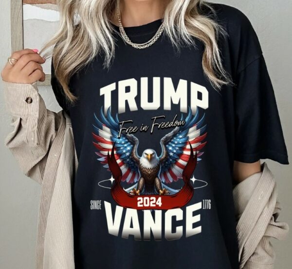 Trump 2024 Shirt, Trump Vance Shirt, Presidential Election 2024, Republican Gift, MAGA Shirt, Political Shirt, Trump 47