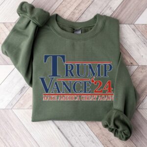 Trump 2024 Show Your Support with Trump Vance 24 Election Merchandise Shirt