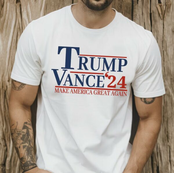 Trump 2024 Show Your Support with Trump Vance 24 Election Merchandise Shirt us