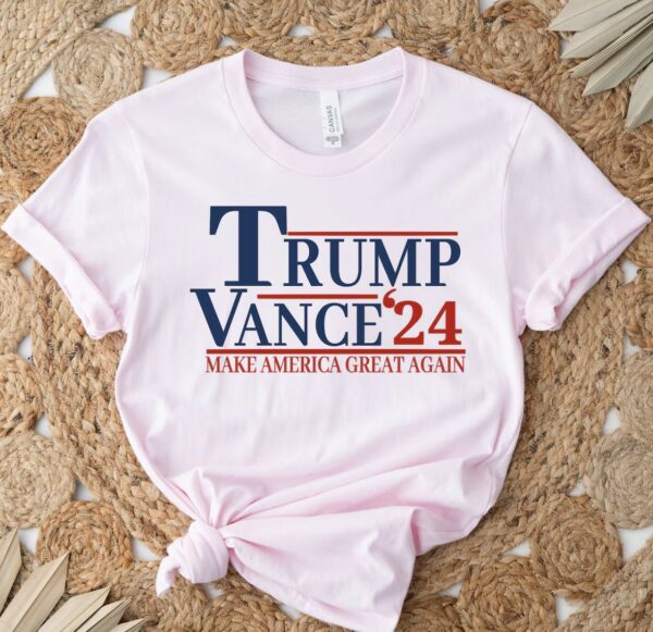 Trump 2024 Show Your Support with Trump Vance 24 Election Merchandise Shirts