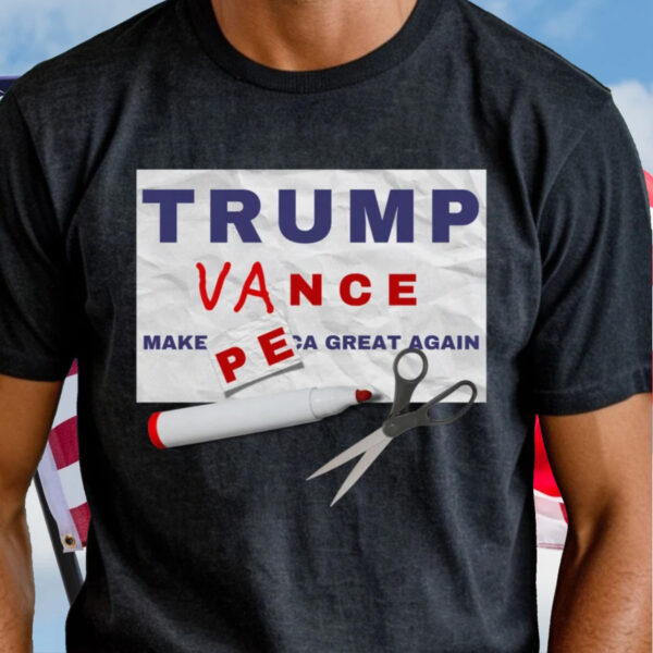 Trump Changes Pence for Vance, Trump Vance Shirt, Election 2024 T-Shirt, President Trump Tshirt, Republican top, MAGA Tee, Political humor1