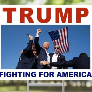 Trump Fighting for America Yard Sign