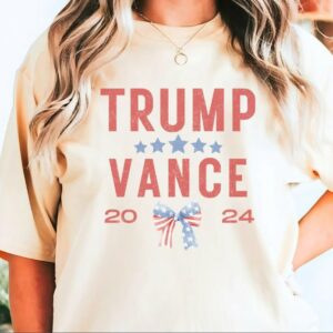 Trump Girl Shirt Trump Vance Tshirt Trump Coquette Trump Soft Girl Trump Women Shirt Republican Women T-Shirt Trump America Republican Shirt1