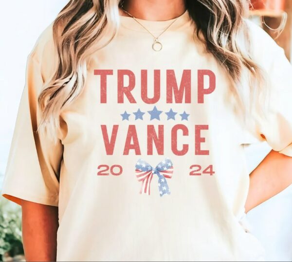 Trump Girl Shirt Trump Vance Tshirt Trump Coquette Trump Soft Girl Trump Women Shirt Republican Women T-Shirt Trump America Republican Shirt1