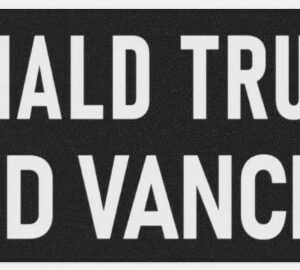 Trump JD Vance 2024 Car Magnet Donald Trump Fight Magnetic Sticker